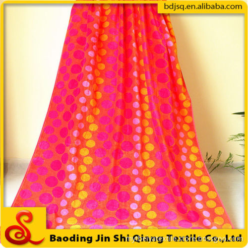 High Quality Cotton Jacquard Yarn Dyed Beach Towel